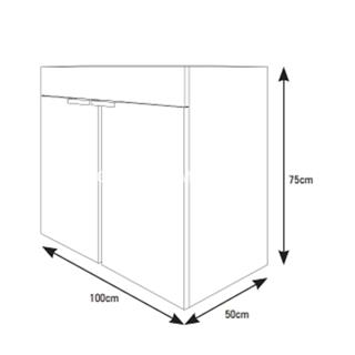Mesas para acuarios 2 PUERTAS PREMIUM - Imagen 2