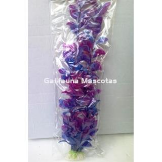 Planta de plástico 20 cm. para acuario. Decoración Acuarios. - Imagen 2